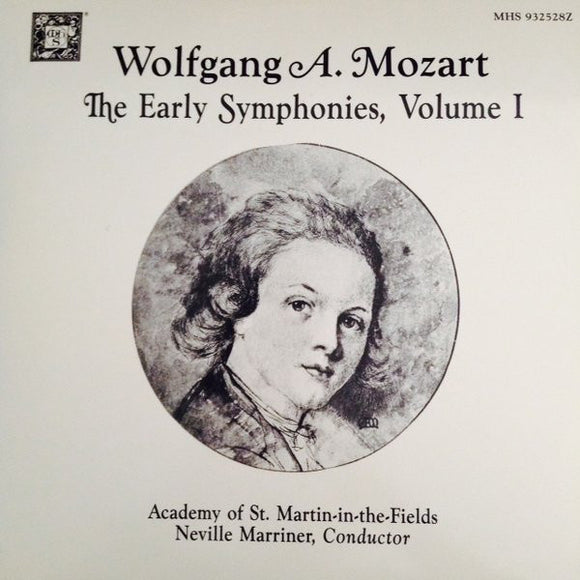 Wolfgang Amadeus Mozart, The Academy Of St. Martin-in-the-Fields, Sir Neville Marriner : The Early Symphonies, Volume I (3xLP)