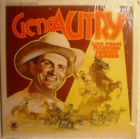 Gene Autry : Live From Madison Square Garden (LP)