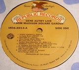 Gene Autry : Live From Madison Square Garden (LP)