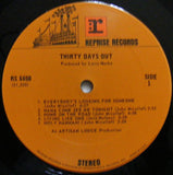 Thirty Days Out : Thirty Days Out (LP, Album)