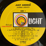 Andraé Crouch : Just Andraé (LP)