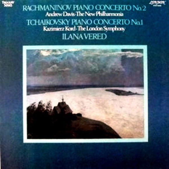 Ilana Vered : Rachmaninoff Piano Concerto No. 2 / Tchaikovsky Piano Concerto No. 1 (LP, Album)