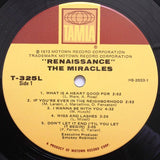 The Miracles : Renaissance (LP, Album, Gat)