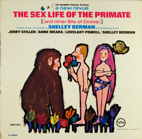 Shelley Berman : The Sex Life Of The Primate (And Other Bits Of Gossip) (LP, Mono)