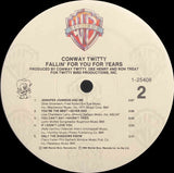 Conway Twitty : Fallin' For You For Years (LP, Album, Spe)