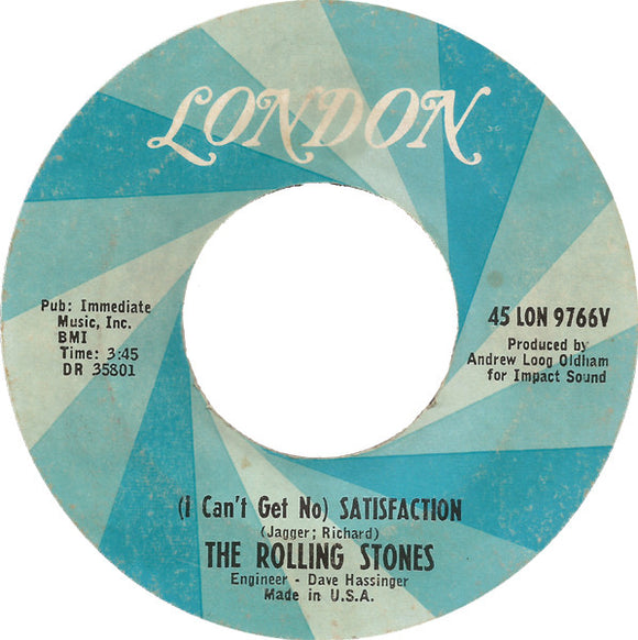 The Rolling Stones : (I Can't Get No) Satisfaction (7