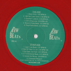 Raw Beats : Raw Beats #54 (12", Comp, Red)