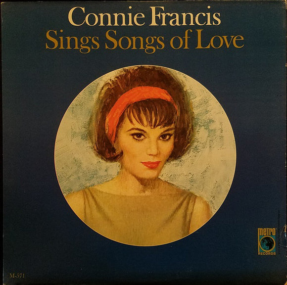 Connie Francis : Sings Songs Of Love (LP, Comp, Mono)