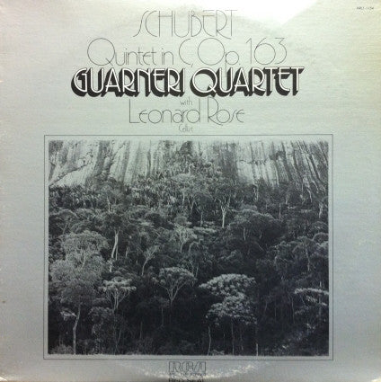 Franz Schubert - Guarneri Quartet With Leonard Rose : Quintet In C, Op. 163 (LP)