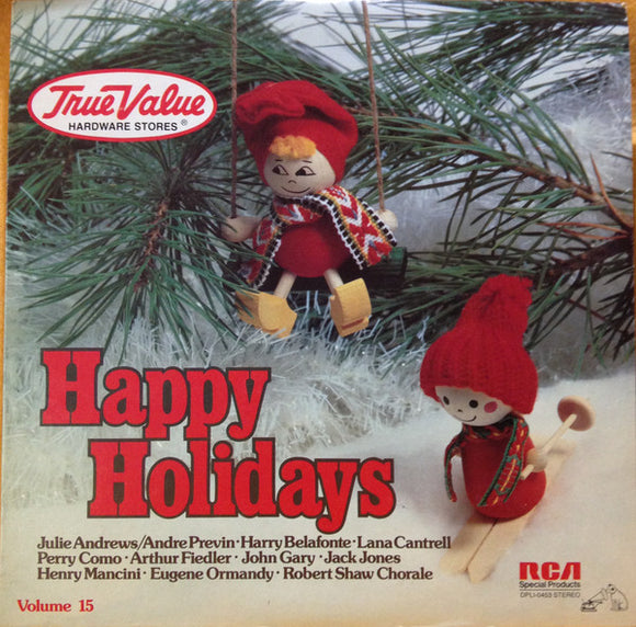 Various : True Value Hardware Stores - Happy Holidays - Volume 15 (LP, Album, Comp)