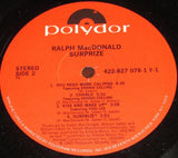 Ralph MacDonald : Surprize (LP, Album)