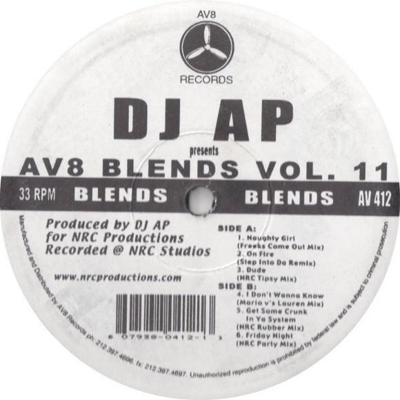 DJ AP* : AV8 Blends Vol. 11 (12