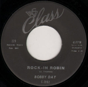 Bobby Day : Rock-In Robin / Over And Over (7", Single)