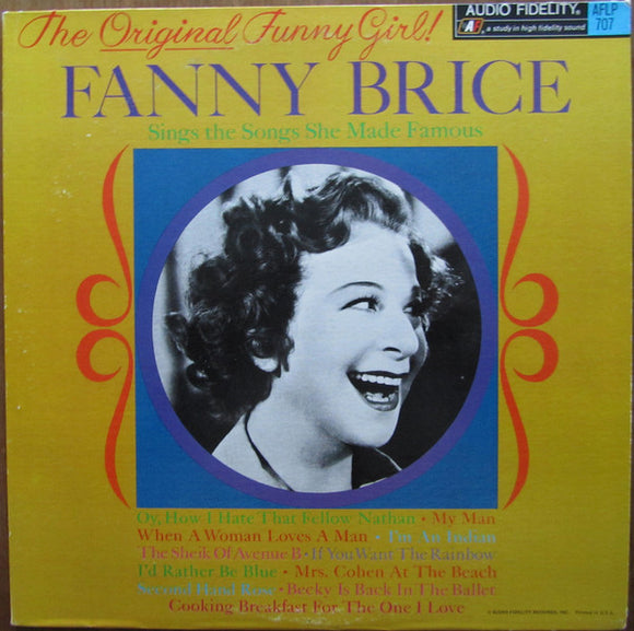 Fanny Brice : The Original Funny Girl (LP, Album)