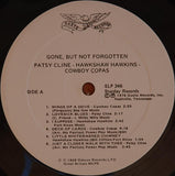 Cowboy Copas / Patsy Cline / Hawkshaw Hawkins : Gone, But Not Forgotten (LP, Comp)