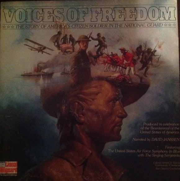 David Janssen (2) : Voices Of Freedom (LP)