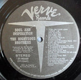 The Righteous Brothers : Soul & Inspiration (LP, Album, Club)