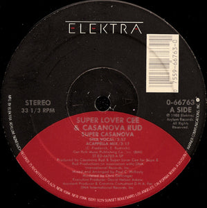 Super Lover Cee & Casanova Rud : Super Casanova (12")