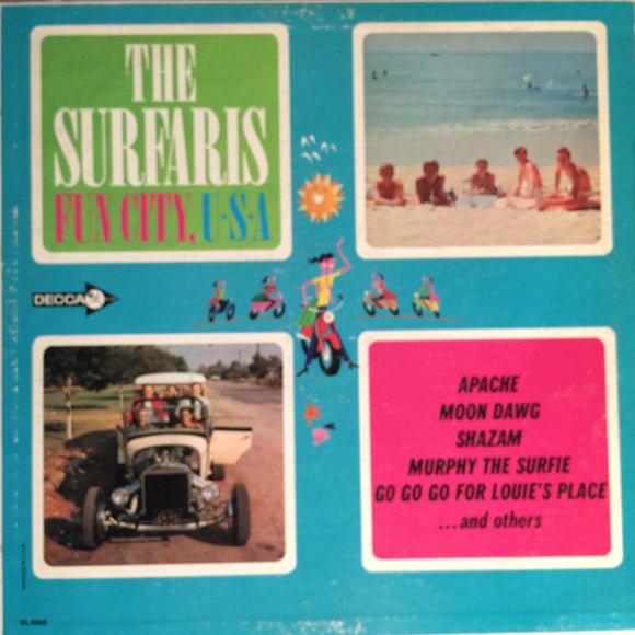 The Surfaris : Fun City, U.S.A. (LP, Mono)