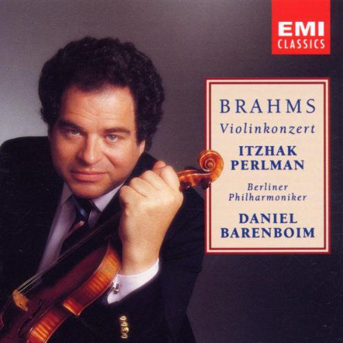 Johannes Brahms, Itzhak Perlman, Berliner Philharmoniker, Daniel Barenboim : Violinkonzert (CD, Album)