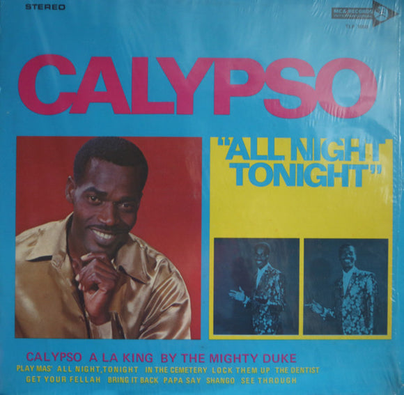 Mighty Duke : Calypso - All Night Tonight (LP, Album)
