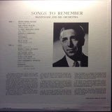 Mantovani And His Orchestra : Songs To Remember (LP)