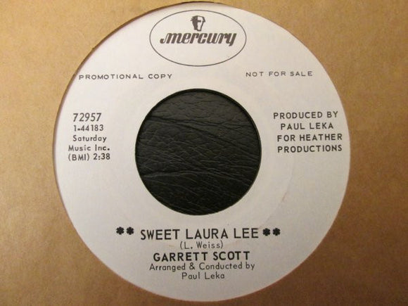 Garrett Scott : Sweet Laura Lee / Now That I Love You (7