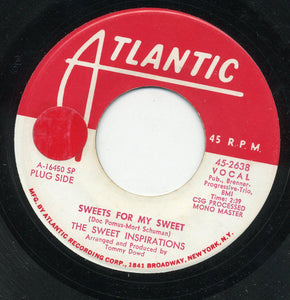 The Sweet Inspirations : Sweets For My Sweet (7", Single, Promo)