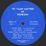 The Talbot Brothers : The Talbot Brothers Of Bermuda, Vol. 2 (LP, Album)