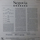Andrés Segovia : Granada (LP, Album, Mono)