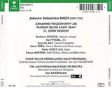 Johann Sebastian Bach - The Amsterdam Baroque Orchestra, Ton Koopman : Johannes Passion - Passion Selon Saint Jean - St. John Passion (2xCD, Album)