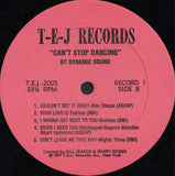 Dynamic Sound : Can't Stop Dancing (2xLP)