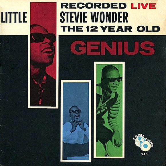 Stevie Wonder : The 12 Year Old Genius - Recorded Live (LP, Album)