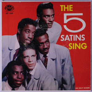 The Five Satins : The 5 Satins Sing (LP, Album, Mono)