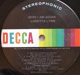 Loretta Lynn : Here I Am Again (LP, Album, Club)