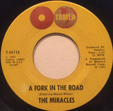 The Miracles : The Tracks Of My Tears / A Fork In The Road (7", Single, Mono)