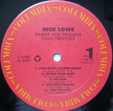 Nick Lowe : Pinker And Prouder Than Previous (LP, Album)