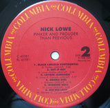 Nick Lowe : Pinker And Prouder Than Previous (LP, Album)