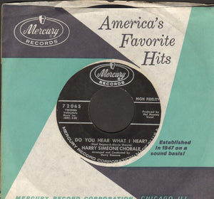 The Harry Simeone Chorale : Do You Hear What I Hear? (7", BLA)