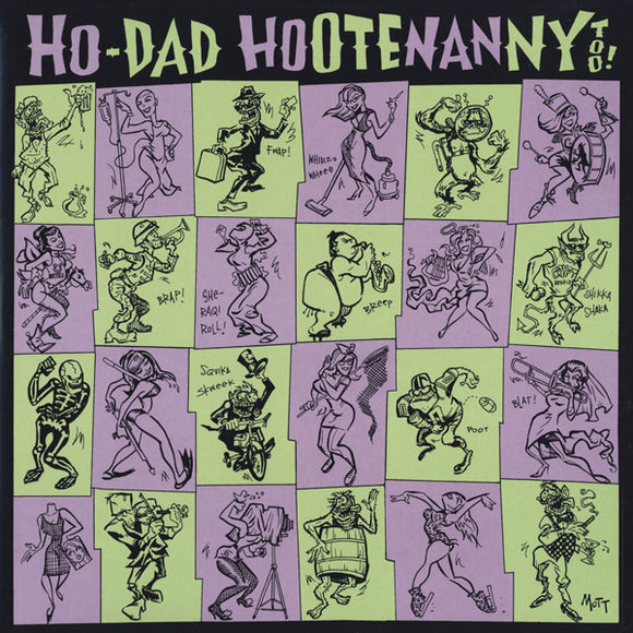 Various : Ho-Dad Hootenanny Too! (2xLP, Comp, Gat)