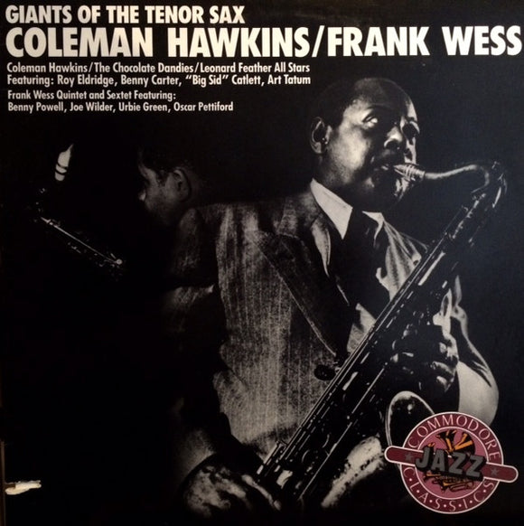 Coleman Hawkins / Frank Wess : Giants Of The Tenor Sax (LP, Comp)