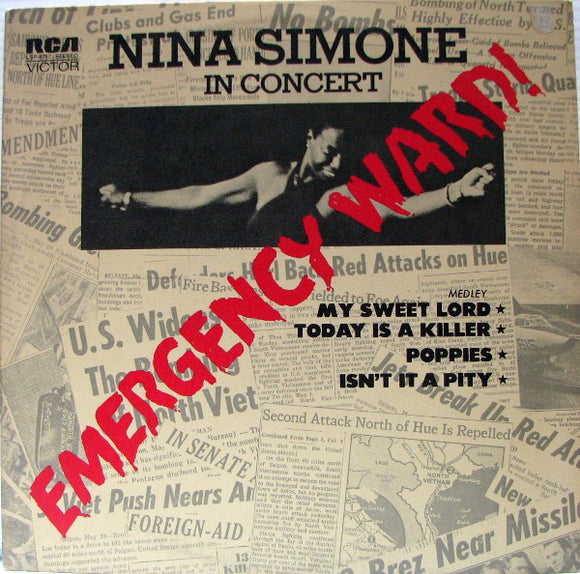 Nina Simone : In Concert - Emergency Ward! (LP, Album)