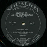 Lawrence Welk And His Champagne Music : Play For You (LP, Album)