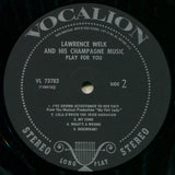 Lawrence Welk And His Champagne Music : Play For You (LP, Album)