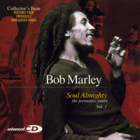 Bob Marley : Soul Almighty - The Formative Years Vol. 1 (CD, Album, Enh)