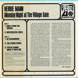 Herbie Mann : Monday Night At The Village Gate (LP, Album)