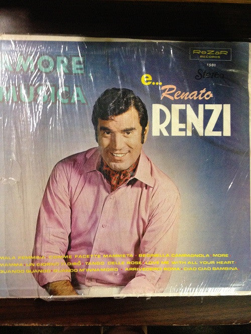 Renato Renzi : Amore Musica (LP, Album, Unofficial)