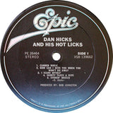 Dan Hicks And His Hot Licks : Original Recordings (LP, Album, RE)