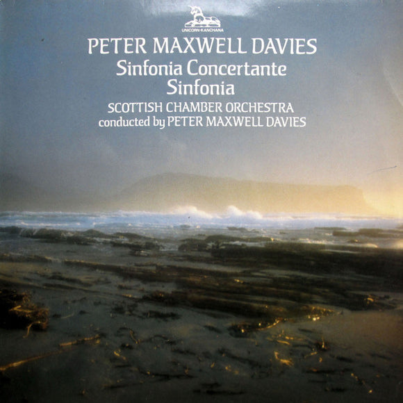 Peter Maxwell Davies, Scottish Chamber Orchestra : Sinfonia Concertante / Sinfonia (LP)