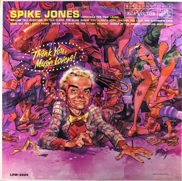 Spike Jones And His City Slickers : Thank You, Music Lovers (LP, Comp, Mono)